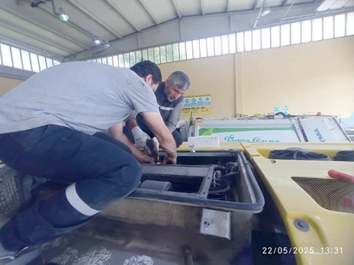 87 OTOB&Uuml;S&Uuml;N KLİMASI BAKIMDAN GE&Ccedil;İRİLDİ