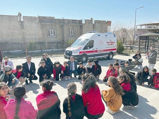 OKULLARDA DEPREM TATBİKATI GER&Ccedil;EKLEŞTİRİLDİ