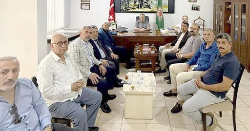 DEVA PARTİSİNDEN ZİRAAT ODASINA ZİYARET