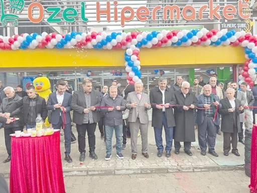 &Ouml;ZELLER HİPERMARKET&rsquo;İN TILMERC ŞUBESİ HİZMETE A&Ccedil;ILDI