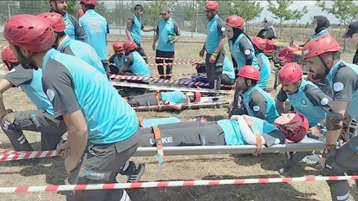 KIRA DAĞI MESİRE ALANI UMKE KAMPINA EV SAHİPLİĞİ YAPTI