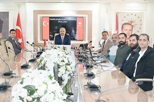 TRAFİK EYLEM PLANI TOPLANTISI GER&Ccedil;EKLEŞTİRİLDİ