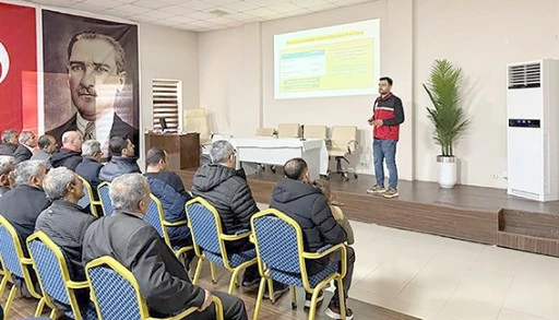 &Uuml;RETİCİLERE KIRSAL KALKINMA DESTEKLERİ ANLATILDI