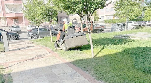 &Ccedil;İM Bİ&Ccedil;ME &Ccedil;ALIŞMALARIYLA PARKLAR DAHA ESTETİK