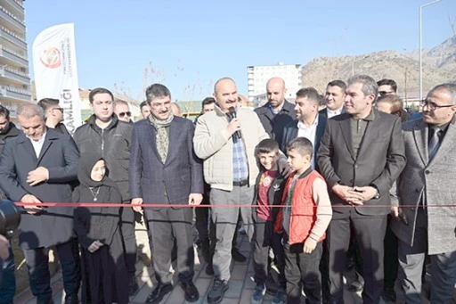 SASON’DA YENİ PARK HİZMETE AÇILDI