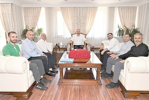 VALİ CANALP, BATMANLI BESİCİLERİ MAKAMINDA KABUL ETTİ