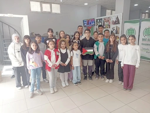 KUR&rsquo;AN KURSU &Ouml;ĞRENCİLERİNDEN GAZZE&rsquo;YE ANLAMLI DESTEK