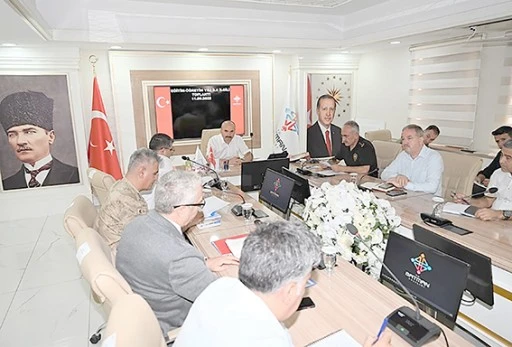 ASAYİŞ VE TRAFİK DENETİMLERİ TOPLANTISI YAPILDI