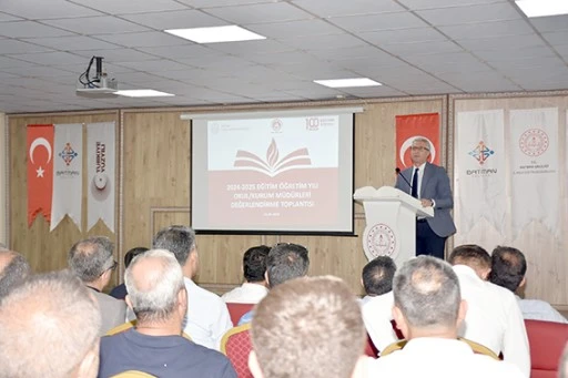 EĞİTİM KURUM M&Uuml;D&Uuml;RLERİ TOPLANTISI YAPILDI