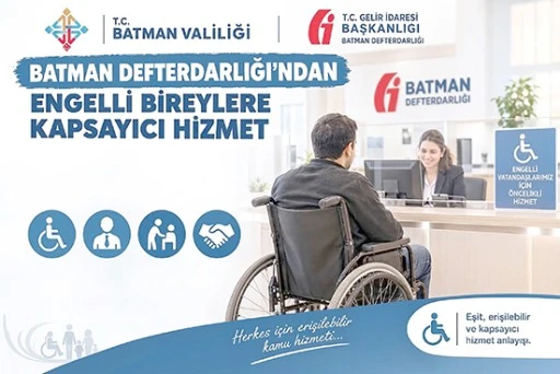 DEFTERDARLIKTAN 222 ENGELLİ VATANDAŞA HİZMET