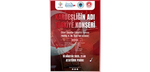 BAT&Uuml;&rsquo;DE KARDEŞLİĞİN ADI T&Uuml;RKİYE KONSERİ