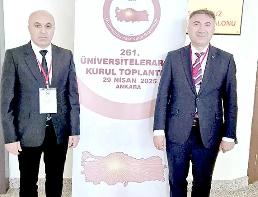 REKT&Ouml;R DEMİR, KURUL TOPLANTISINA KATILDI