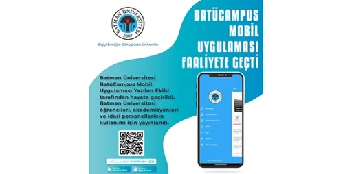 BAT&Uuml; CAMPUS MOBİL UYGULAMASI FAALİYETTE