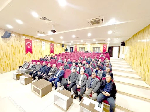 KOZLUK'TA MUHTARLARA KIRSAL KALKINMA DESTEKLERİ ANLATILDI