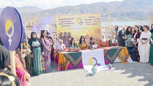 8 MART’IN ATEŞİ HASANKEYF’TEN YÜKSELDİ