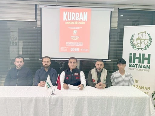 İHH&rsquo;DEN KURBAN ORGANİZASYONU A&Ccedil;IKLAMASI