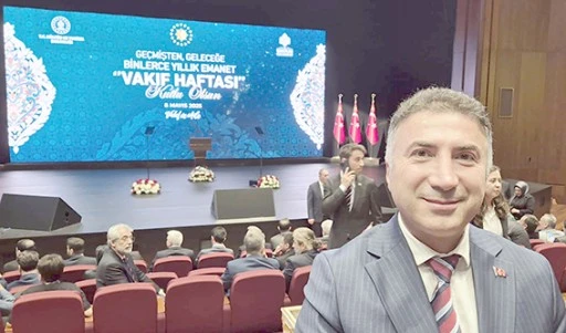 REKT&Ouml;R DEMİR, VAKIFLAR HAFTASI A&Ccedil;ILIŞINA KATILDI