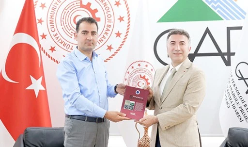 GAP B&Ouml;LGE KALKINMA İDARESİ BAŞKANLIĞINA ZİYARET