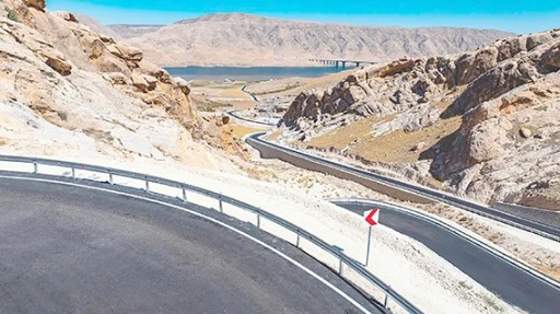 ŞAAB VADİSİ YOLUNDA &Ccedil;İZGİ &Ccedil;ALIŞMALARI TAMAMLANDI