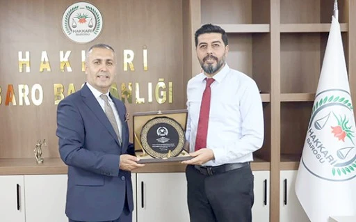 BARO BAŞKANI ÇAKAN, HAKKARİ BAROSU'NUN AÇILIŞINA KATILDI
