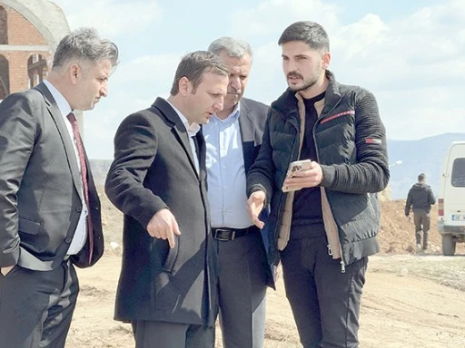 HALK K&Uuml;T&Uuml;PHANESİ İNŞAAT ALANI İNCELENDİ