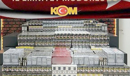 İŞ YERİNE KA&Ccedil;AK SİGARA BASKINI