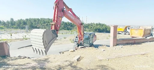 YOL YAPIM VE ONARIM &Ccedil;ALIŞMALARI S&Uuml;R&Uuml;YOR