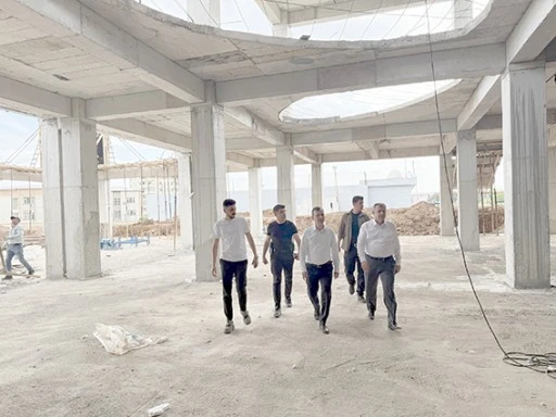 KOZLUK K&Uuml;T&Uuml;PHANE PROJESİ HIZLA İLERLİYOR