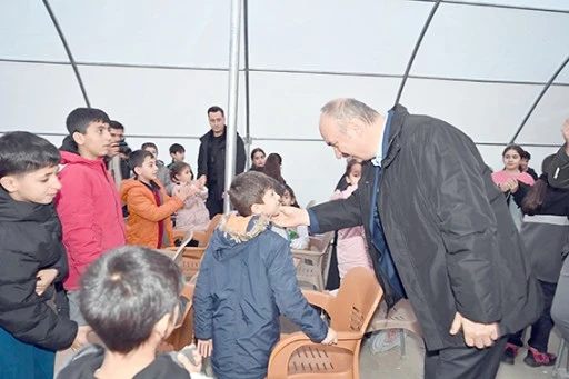 KUDRET CAMİİ’NDE GÖNÜL SOFRASI KURULDU