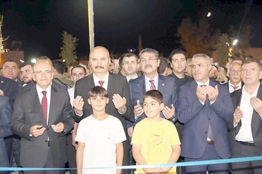 İLUH BULVARI’NIN AÇILIŞINI BAKAN ŞİMŞEK GERÇEKLEŞTİRDİ