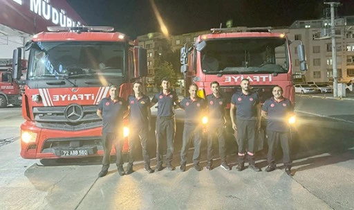 HATAY&rsquo;DAKİ YANGINLARA DESTEK OLMAK İ&Ccedil;İN GİTTİLER