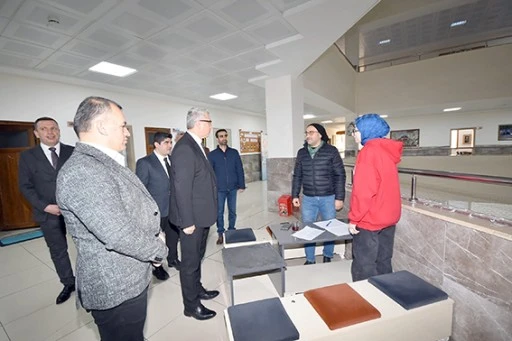 YENİ M&Uuml;D&Uuml;R OKUL ZİYARETLERİNE BAŞLADI