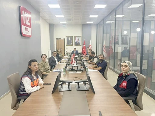112 ACİL &Ccedil;AĞRI HİZMETLERİ DEĞERLENDİRİLDİ