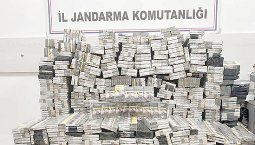 6282 PAKET GÜMRÜK KAÇAĞI SİGARA ELE GEÇİRİLDİ