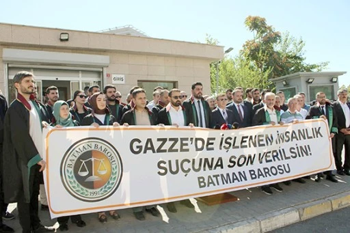 BATMAN BAROSU, İSRAİL HAKKINDA SUÇ DUYURUSUNDA BULUNDU