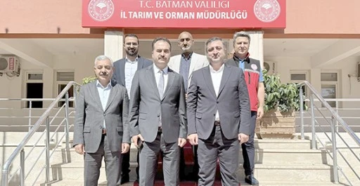 MİLLETVEKİLİ RAMANLI’DAN İL TARIM MÜDÜRÜ TUNCER’E ZİYARET