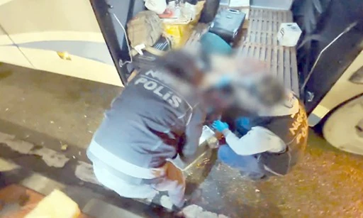 YOLCU OTOB&Uuml;S&Uuml;NE UYUŞTURUCU BASKINI