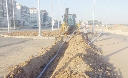 YENİ BULVARLARIN YEŞİL ALTYAPISI HAZIRLANIYOR
