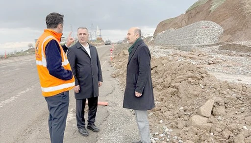İL BAŞKANI ŞANSİ, YERİNDE İNCELEDİ