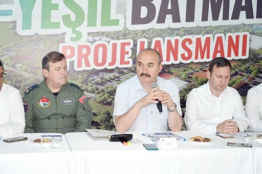 MAVİ YEŞİL BATMAN PROJESİNİN LANSMANI YAPILDI