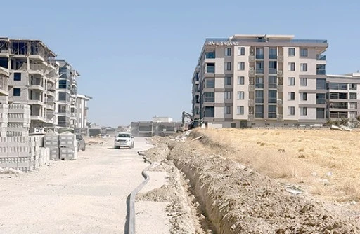 ÇAMLITEPE'DE 900 METRELİK İÇME SUYU HATTI TAMAMLANDI