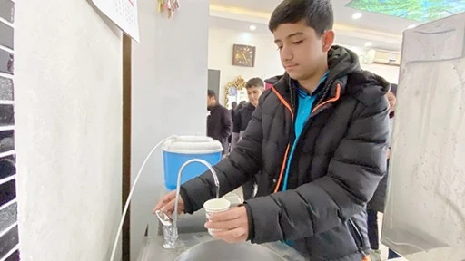 OKULLARA ARITMALI SU SEBİLLERİ KURULDU