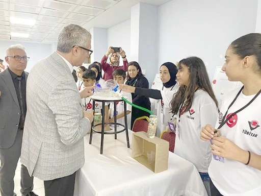 ZİYA G&Ouml;KALP ORTAOKULU T&Uuml;BİTAK BİLİM FUARI