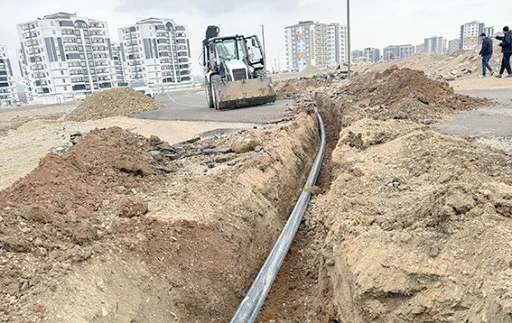 TİLMİS&rsquo;E 463 METRELİK İ&Ccedil;ME SUYU HATTI