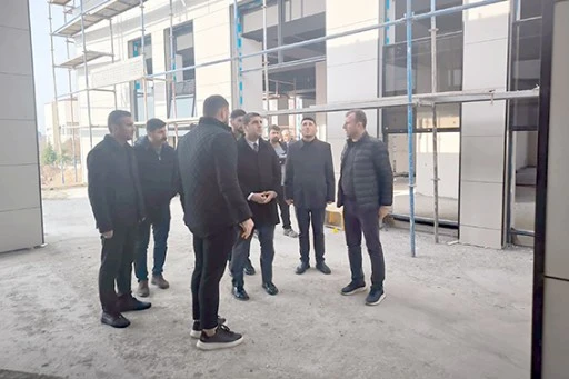 KAYMAKAM B&Ouml;&Ccedil;K&Uuml;N, YATIRIMLARI İNCELEDİ