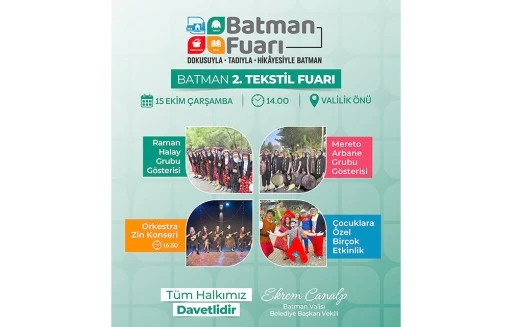 2. TEKSTİL FUARI 15 EKİM&rsquo;DE BAŞLIYOR