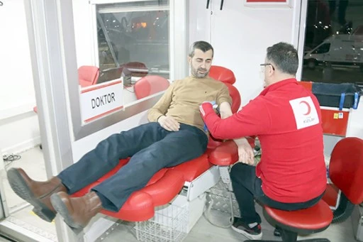 TPAO&rsquo;DAN KIZILAY&rsquo;A KAN BAĞIŞI