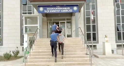 SASON&rsquo;DA MANAV HIRSIZLARI TUTUKLANDI