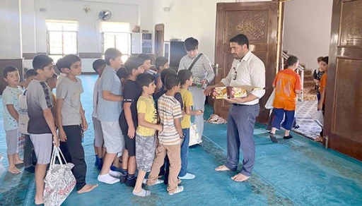 MUHTARDAN KUR&rsquo;AN KURSU &Ouml;ĞRENCİLERİNE TATLI S&Uuml;RPRİZ