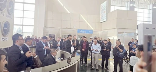 UMRECİLER DUALARLA UĞURLANDI